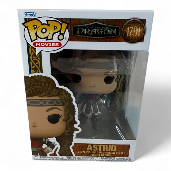 Funko Pop Movies Astrid #1791 Vinyl Figure From How To Train Your Dragon - Picture 3 of 8